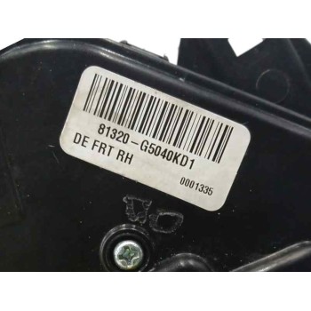 Recambio de cerradura puerta delantera derecha para kia niro i (de) e-niro referencia OEM IAM 81320G5040  