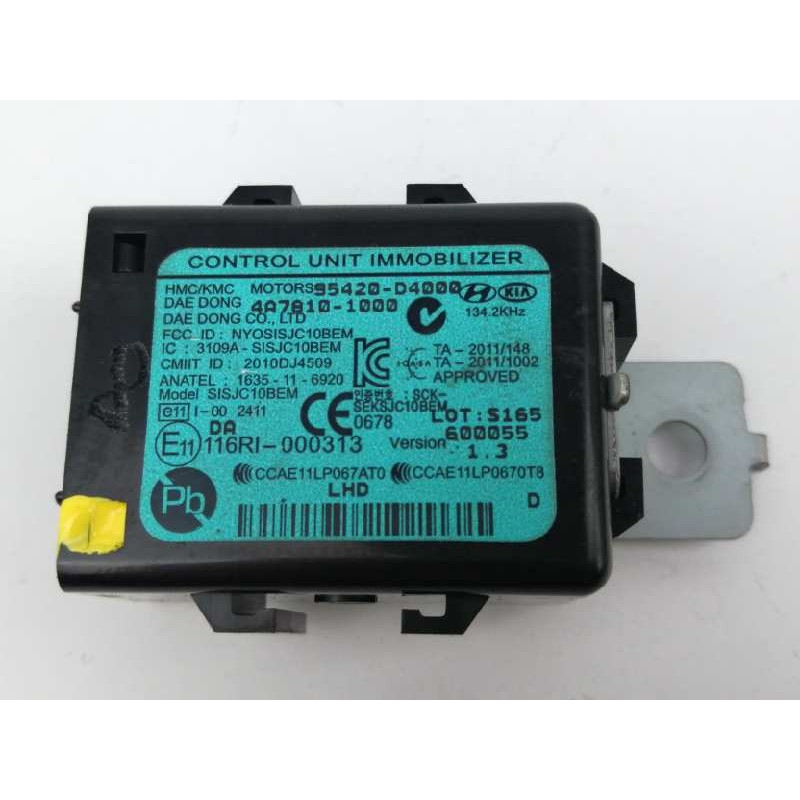 Recambio de modulo electronico para kia optima 1.7 crdi cat referencia OEM IAM 95420D4000 4A78101000 
