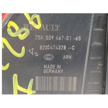 Recambio de piloto trasero izquierdo para renault scenic ii 1.5 dci diesel referencia OEM IAM 8200474328 2SK009467 