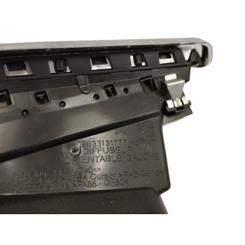 Recambio de rejilla aireadora para peugeot 2008 (--.2013) 1.2 12v vti referencia OEM IAM 9633131777 LADO IZQUIERDO 