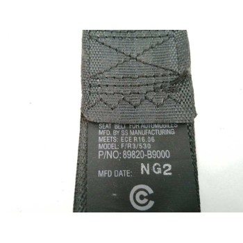 Recambio de cinturon seguridad trasero derecho para hyundai i10 ii (ba, ia) 1.0 referencia OEM IAM 89820B9000  
