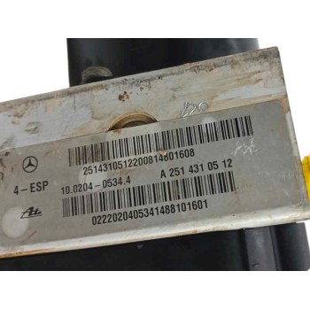 Recambio de abs para mercedes-benz clase m (w164) ml 280 cdi 4-matic (164.120) referencia OEM IAM A2514310512 10020405344 