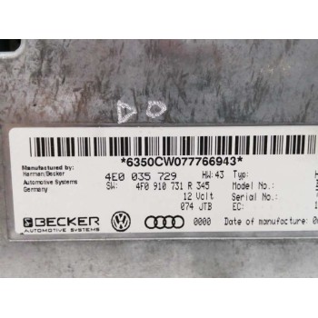 Recambio de modulo electronico para audi a6 avant (4f5) 3.2 v6 24v fsi referencia OEM IAM 8P0907357F  
