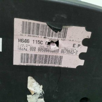 Recambio de motor completo para fiat bravo (182) 1.8 16v cat referencia OEM IAM 182A2000  