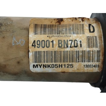 Recambio de cremallera direccion para nissan almera (n16/e) 1.5 dci turbodiesel cat referencia OEM IAM 49001BN701  