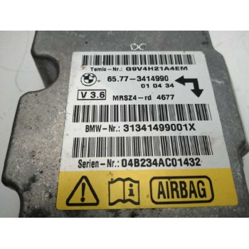 Recambio de centralita airbag para bmw x3 (e83) 2.5 24v referencia OEM IAM 65773414990 3414990 