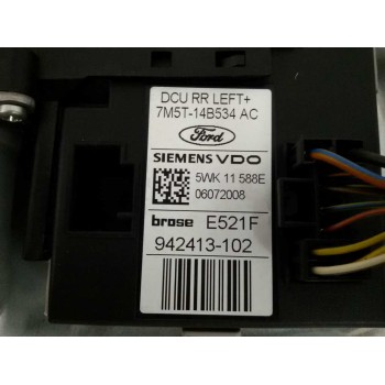 Recambio de elevalunas trasero izquierdo para ford kuga (cbv) titanium referencia OEM IAM TIJERA 7M5T14B534AC 