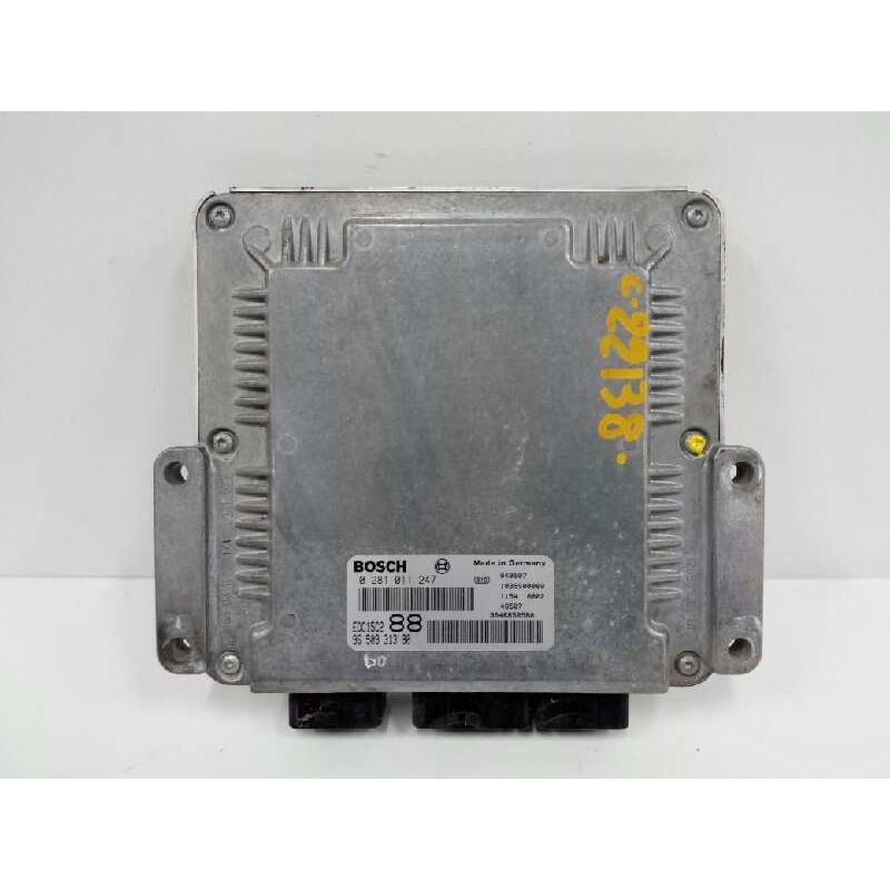Recambio de centralita motor uce para fiat scudo (222) 2.0 16v jtd cat referencia OEM IAM 9650931380 0281011247 
