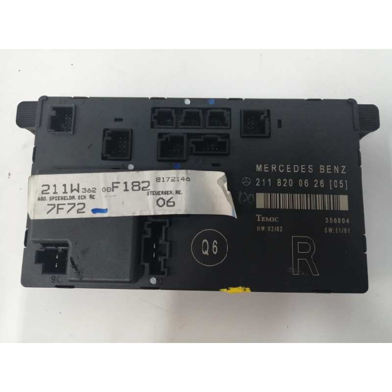 Recambio de modulo electronico para mercedes-benz clase e (w211) berlina 3.2 cdi cat referencia OEM IAM 2118200626  