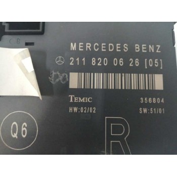 Recambio de modulo electronico para mercedes-benz clase e (w211) berlina 3.2 cdi cat referencia OEM IAM 2118200626  