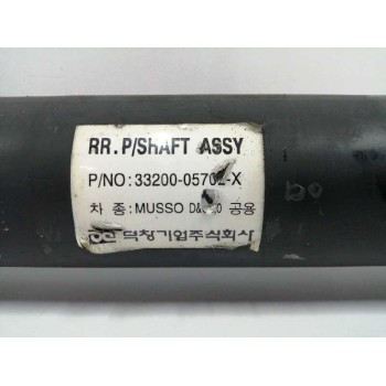 Recambio de transmision central para ssangyong musso 2.3 turbodiesel cat referencia OEM IAM 3320005702X 33200-05702-X 