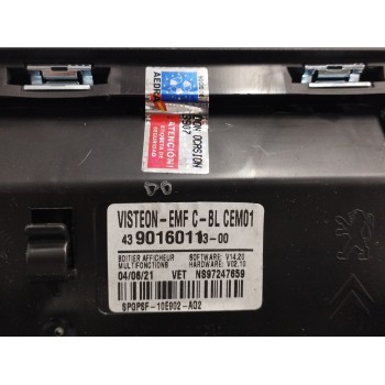 Recambio de sistema audio / radio cd para citroën berlingo furgoneta/monovolumen (k9) 1.5 bluehdi 100 referencia OEM IAM 4390160