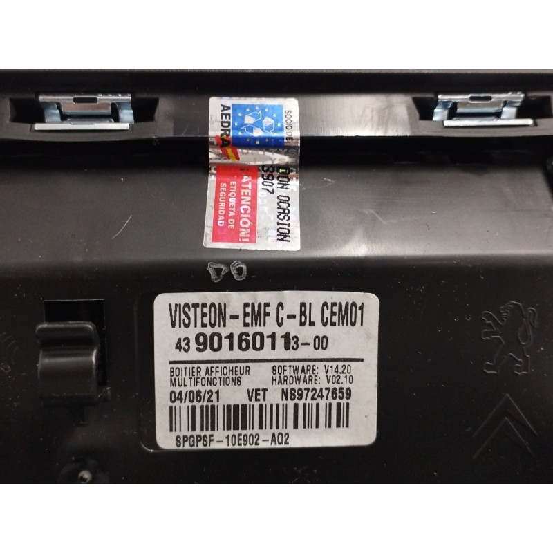 SISTEMA AUDIO / RADIO CD 98392691ZD