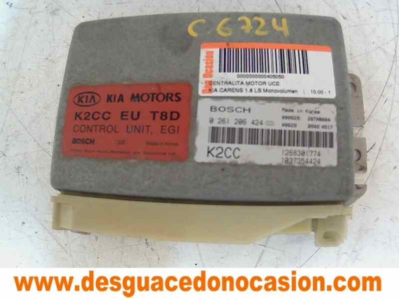Recambio de centralita motor uce para kia carens 1.8 ls monovolumen referencia OEM IAM 1268301774 0261206424 
