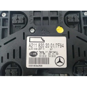 Recambio de luz interior para mercedes-benz clase e (w211) berlina 3.2 cdi cat referencia OEM IAM A2118202001  