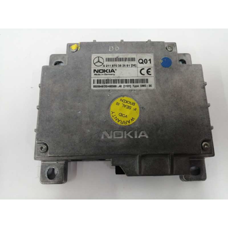 Recambio de modulo electronico para mercedes-benz clase e (w211) berlina 3.2 cdi cat referencia OEM IAM A2118703826  