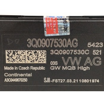 Recambio de modulo electronico para audi q2 (gab) 2.0 16v tdi referencia OEM IAM 3Q0907530AG INTERFAZ DE DIAGNOSTICO PARA DATOS 