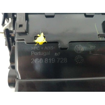 Recambio de rejilla aireadora para volkswagen polo 1.0 tsi referencia OEM IAM 2G0819728G CENTRAL 