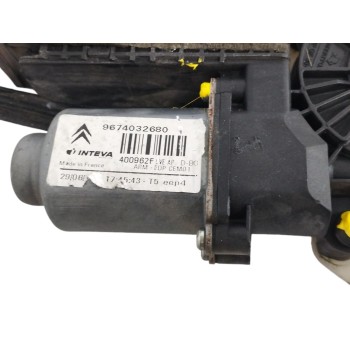 Recambio de elevalunas delantero derecho para citroën c4 picasso 2.0 hdi fap referencia OEM IAM 9674032680  