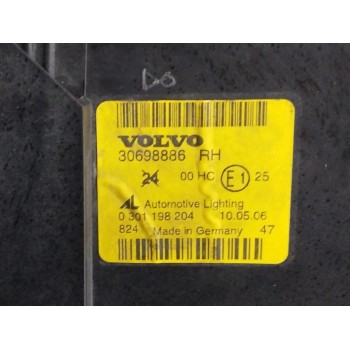 Recambio de faro derecho para volvo v50 familiar 1.8 cat referencia OEM IAM 30698886 0301198204 