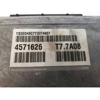 Recambio de centralita motor uce para saab 9-5 sedán 2.0 t ecopower referencia OEM IAM 4571626 T77A08 