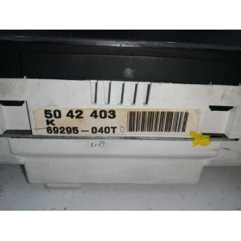 Recambio de cuadro instrumentos para saab 9-5 sedán 2.0 t ecopower referencia OEM IAM 69295040T 5042403 