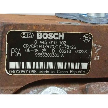 Recambio de bomba inyeccion para citroën xsara picasso 1.6 hdi cat (9hy / dv6ted4) referencia OEM IAM 9656300380 0445010102 