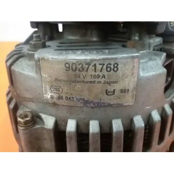 Recambio de alternador para opel vectra b berlina básico (1999) referencia OEM IAM 90371768 100A 