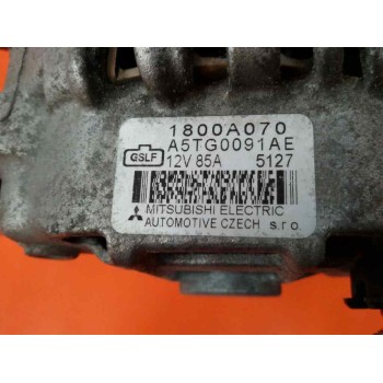 Recambio de alternador para mitsubishi colt berlina 3 (cz) 1.1 invite referencia OEM IAM 1800A070 85A 