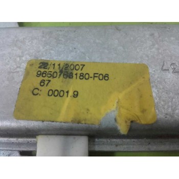 Recambio de elevalunas trasero izquierdo para peugeot 207 sport referencia OEM IAM CABLE 9650768180 MANUAL CARIBE CABLE JUEGO