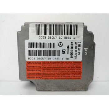 Recambio de centralita airbag para mercedes-benz clase c (w203) berlina 180 compressor (203.046) referencia OEM IAM 0018209726 0