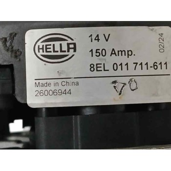 Recambio de alternador para citroën xsara picasso 1.6 16v hdi referencia OEM IAM 8EL011711611 150A 26006944