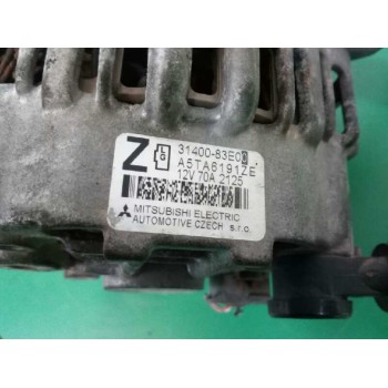 Recambio de alternador para suzuki wagon r+ rb (mm) 1.3 gl referencia OEM IAM 3140083E00 A5TA6191ZE 70A
