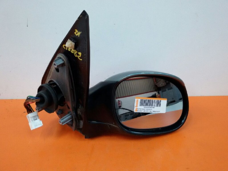 Recambio de retrovisor derecho para peugeot 206 berlina xt referencia OEM IAM 8154JC ELECTRICO 