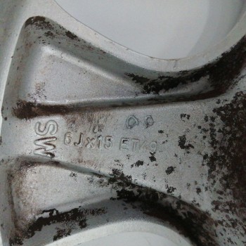 Recambio de llanta para opel astra g berlina 2.0 dti referencia OEM IAM 24437245 6JX15ET49 5H 5X110