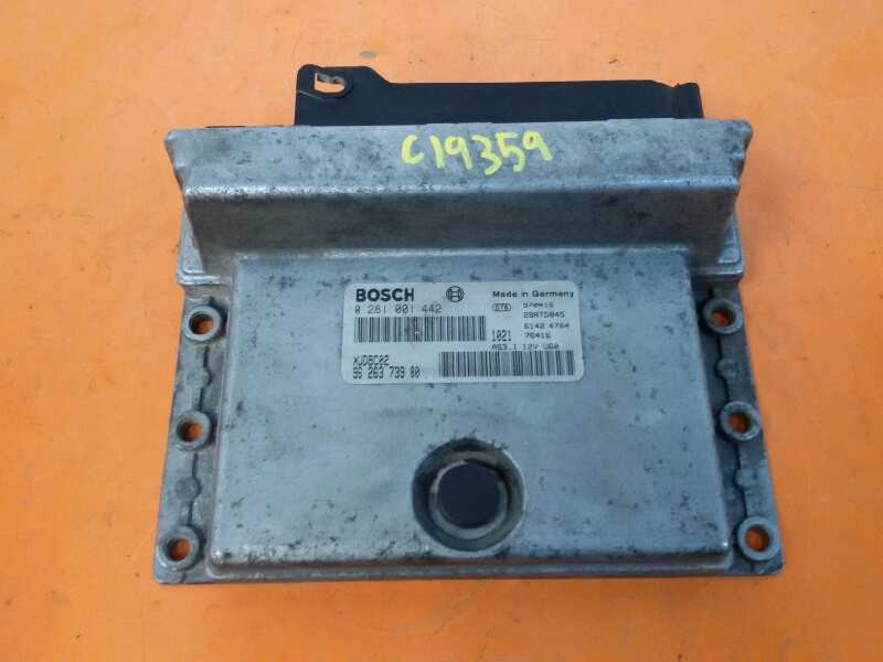 Recambio de centralita motor uce para citroën evasion 1.9 td sx referencia OEM IAM 9626373980 0281001442 