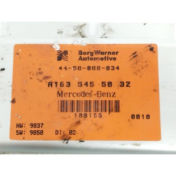 Recambio de centralita cambio automatico para mercedes-benz clase m (w163) 2.7 cdi 20v cat referencia OEM IAM A1635455032  