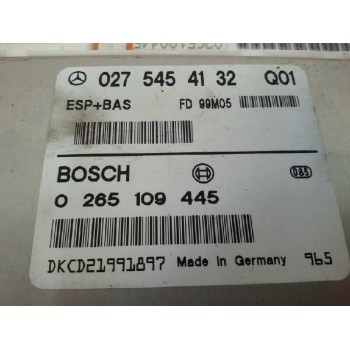 Recambio de modulo electronico para mercedes-benz clase a (w168) 170 cdi (168.008) referencia OEM IAM 0275454132 0265109445 