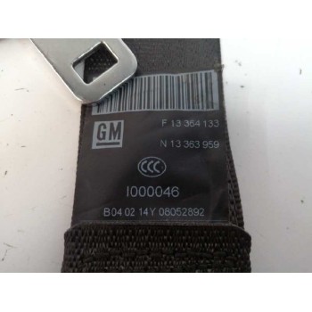 Recambio de cinturon seguridad trasero derecho para opel meriva b 1.6 cdti dpf referencia OEM IAM 13364133 13363959 
