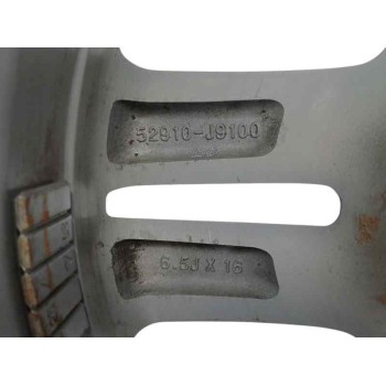 Recambio de llanta para hyundai kona 1.0 tgdi cat referencia OEM IAM 52910J9100 6,5JX16 OFFSET44 5H 5X114