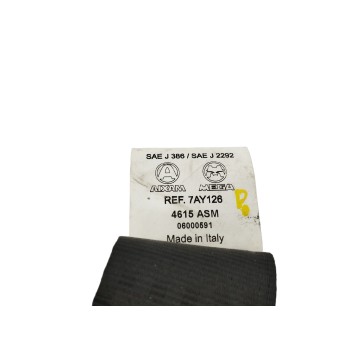 Recambio de cinturon seguridad delantero derecho para aixam s8 sv/42/sf referencia OEM IAM 7AY126  