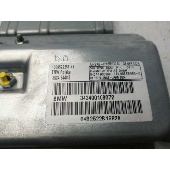 Recambio de airbag lateral delantero derecho para bmw x3 (e83) 2.5 24v referencia OEM IAM 343400108072 30348448B 