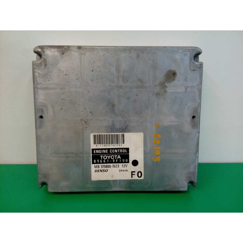 Recambio de centralita motor uce para toyota corolla verso (r1) 2.2 d-4d sol referencia OEM IAM 896610F100 MB1758007623 