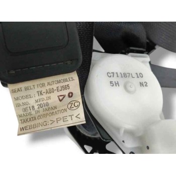 Recambio de cinturon seguridad trasero izquierdo para honda cr-z (zf1) 1.5 ima híbrido suave referencia OEM IAM TKAB0EJ565 C7118