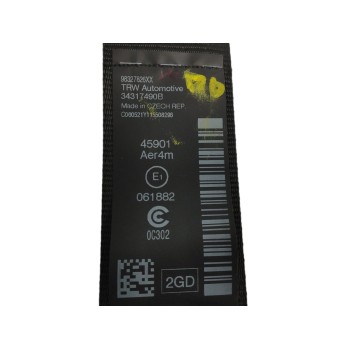 Recambio de cinturon seguridad trasero derecho para citroën berlingo furgoneta/monovolumen (k9) 1.5 bluehdi 100 referencia OEM I