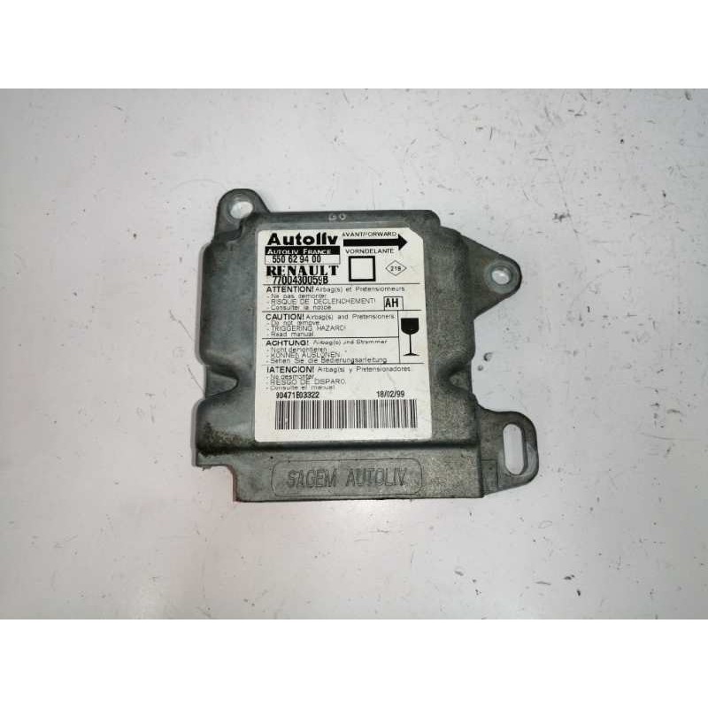 Recambio de centralita airbag para renault megane i fase 2 berlina (ba0) 1.6 referencia OEM IAM 7700430059B 550629400 
