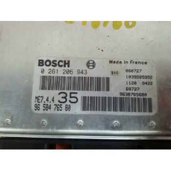Recambio de centralita motor uce para peugeot 307 (s1) xt referencia OEM IAM 9658476580 0261206943 
