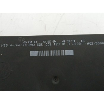 Recambio de centralita cierre para skoda fabia i (6y2) 1.4 tdi referencia OEM IAM 6Q0959433E  