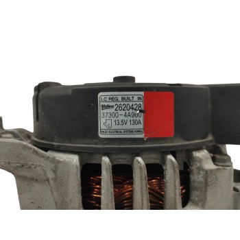 Recambio de alternador para hyundai h350 kasten 2.5 crdi cat referencia OEM IAM 373004A900 130A 