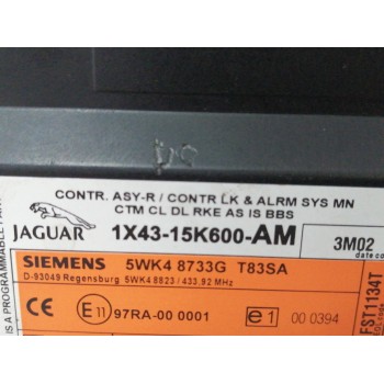 Recambio de modulo electronico para jaguar x-type 2.5 v6 24v cat referencia OEM IAM 1X4315K600AM 5WK48733G 
